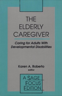 Cover image: The Elderly Caregiver 1st edition 9780803950207