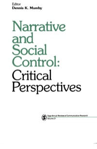 表紙画像: Narrative and Social Control 1st edition 9780803949324