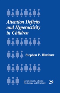 Imagen de portada: Attention Deficits and Hyperactivity in Children 1st edition 9780803951969