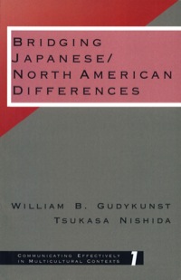 Imagen de portada: Bridging Japanese/North American Differences 1st edition 9780803948358