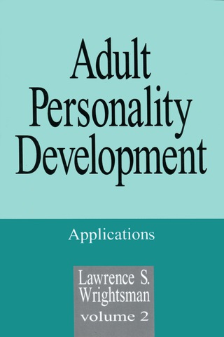Cover image: Adult Personality Development 1st edition 9780803944015