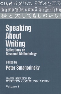 Omslagafbeelding: Speaking About Writing 1st edition 9780803952324