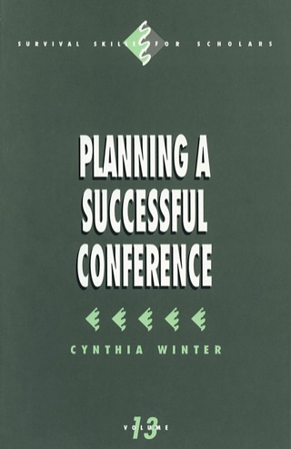 Cover image: Planning a Successful Conference 1st edition 9780803955240