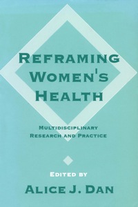 صورة الغلاف: Reframing Women′s Health 1st edition 9780803958609
