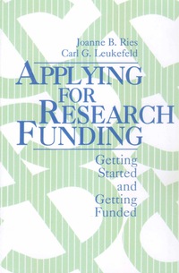 Imagen de portada: Applying for Research Funding 1st edition 9780803953659