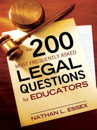 Imagen de portada: The 200 Most Frequently Asked Legal Questions for Educators 1st edition 9781412965767
