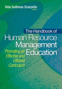 Imagen de portada: The Handbook of Human Resource Management Education 1st edition 9781412954907