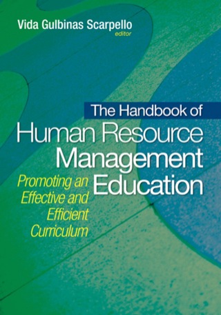 Cover image: The Handbook of Human Resource Management Education 1st edition 9781412954907
