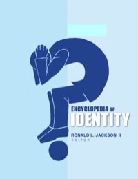 Imagen de portada: Encyclopedia of Identity 1st edition 9781412951531