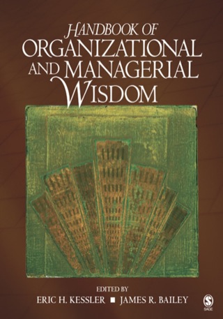Cover image: Handbook of Organizational and Managerial Wisdom 1st edition 9781412915618