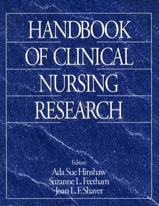 Cover image: Handbook of Clinical Nursing Research 1st edition 9780803957848