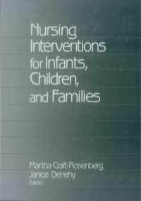 Imagen de portada: Nursing Interventions for Infants, Children, and Families 1st edition 9780761907251