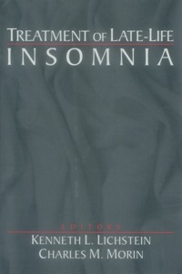 Cover image: Treatment of Late-Life Insomnia 1st edition 9780761915072