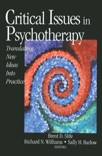 Immagine di copertina: Critical Issues in Psychotherapy 1st edition 9780761920809
