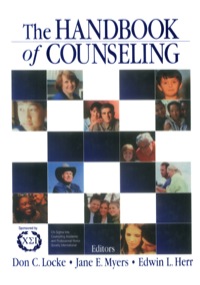 Imagen de portada: The Handbook of Counseling 1st edition 9780761919933