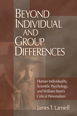 Cover image: Beyond Individual and Group Differences 1st edition 9780761921721