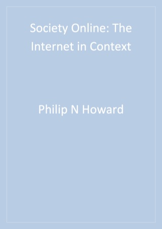 Imagen de portada: Society Online 1st edition 9780761927075