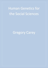 表紙画像: Human Genetics for the Social Sciences 1st edition 9780761923459