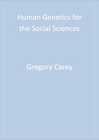 Cover image: Human Genetics for the Social Sciences 1st edition 9780761923459