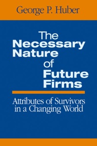 Imagen de portada: The Necessary Nature of Future Firms 1st edition 9780761930358