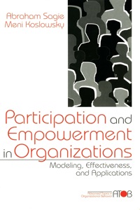 Omslagafbeelding: Participation and Empowerment in Organizations 1st edition 9780761907343
