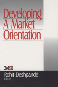 Cover image: Developing a Market Orientation 1st edition 9780761916932