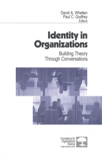 Cover image: Identity in Organizations 1st edition 9780761909477