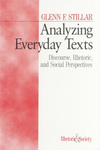 Omslagafbeelding: Analyzing Everyday Texts 1st edition 9780761900603
