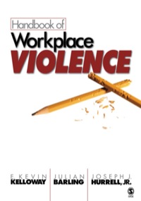 Cover image: Handbook of Workplace Violence 1st edition 9780761930624