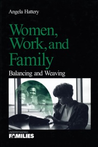 Imagen de portada: Women, Work, and Families 1st edition 9780761919360