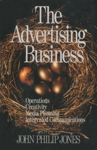 Imagen de portada: The Advertising Business 1st edition 9780761912392