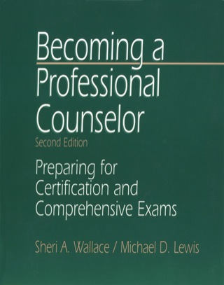 Cover image: Becoming a Professional Counselor 1st edition 9780761911272