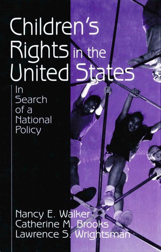 Cover image: Children′s Rights in the United States 1st edition 9780803951037