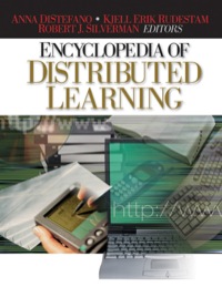 Omslagafbeelding: Encyclopedia of Distributed Learning 1st edition 9780761924517