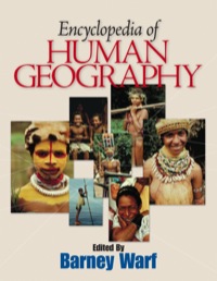 Cover image: Encyclopedia of Human Geography 1st edition 9780761988588