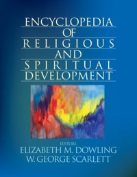 Omslagafbeelding: Encyclopedia of Religious and Spiritual Development 1st edition 9780761928836