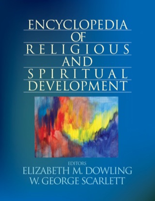 Cover image: Encyclopedia of Religious and Spiritual Development 1st edition 9780761928836