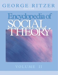 Cover image: Encyclopedia of Social Theory 1st edition 9780761926115