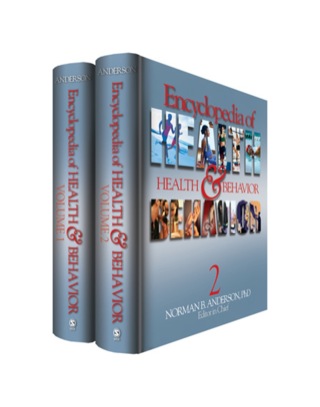 Cover image: Encyclopedia of Health and Behavior 1st edition 9780761923602