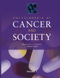 Imagen de portada: Encyclopedia of Cancer and Society 1st edition 9781412949897