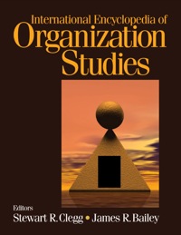 Imagen de portada: International Encyclopedia of Organization Studies 1st edition 9781412915151
