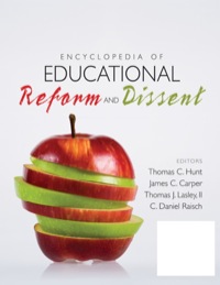 Cover image: Encyclopedia of Educational Reform and Dissent 1st edition 9781412956642