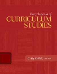 表紙画像: Encyclopedia of Curriculum Studies 1st edition 9781412958837