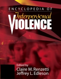 Cover image: Encyclopedia of Interpersonal Violence 1st edition 9781412918008