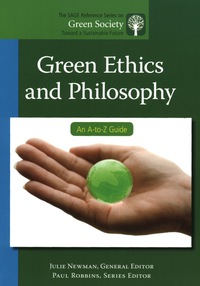 Imagen de portada: Green Ethics and Philosophy 1st edition 9781412996877