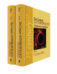 صورة الغلاف: 21st Century Anthropology: A Reference Handbook 1st edition 9781412957380