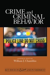 Cover image: Crime and Criminal Behavior 1st edition 9781412978552