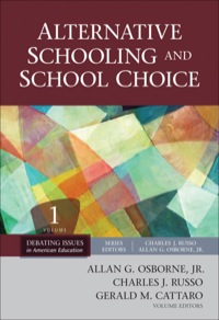 Imagen de portada: Alternative Schooling and School Choice 1st edition 9781412987950