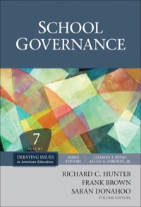Cover image: School Governance 1st edition 9781412987653
