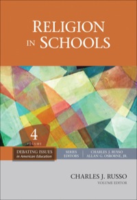 Imagen de portada: Religion in Schools 1st edition 9781412987752